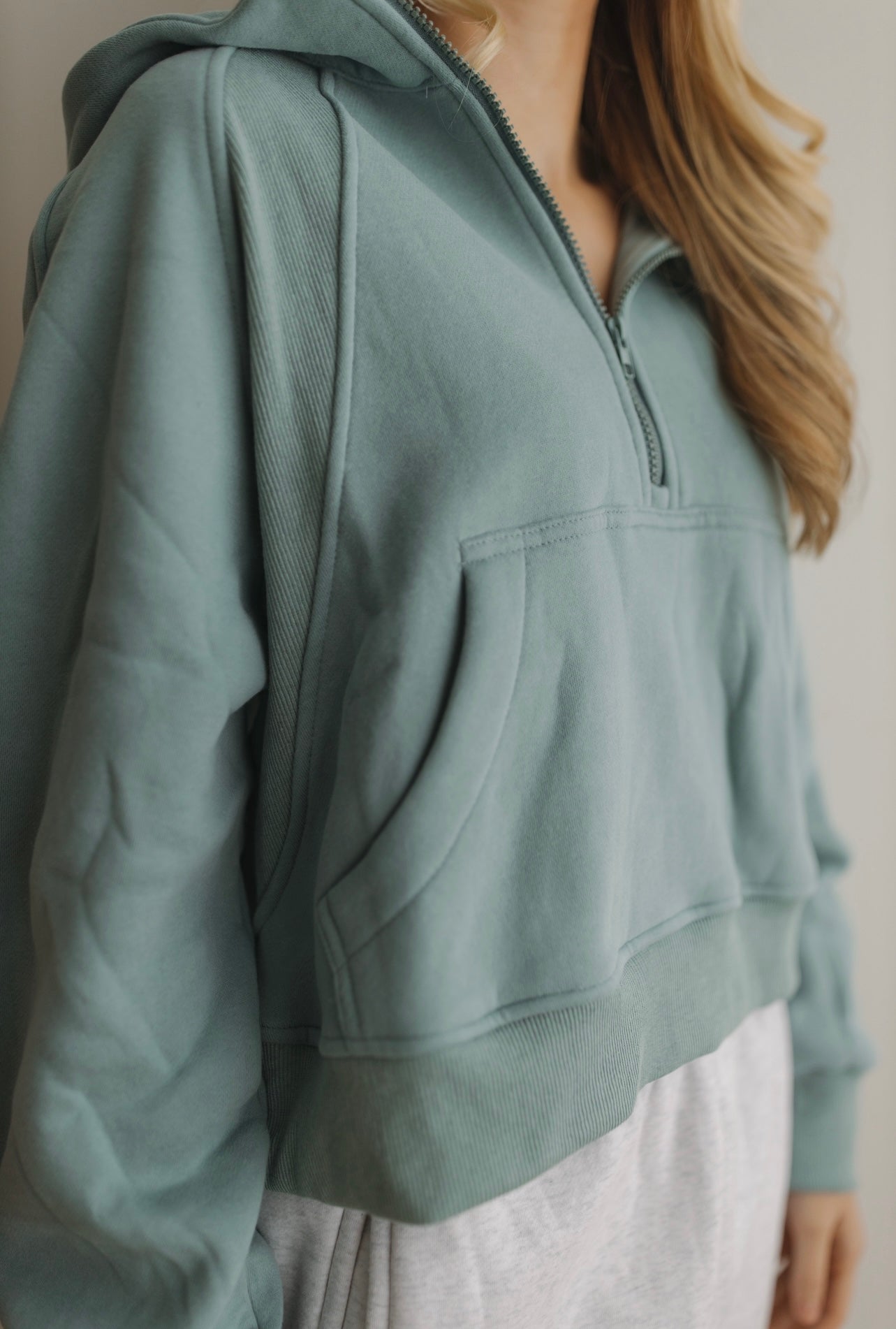 Trendy Half Zip