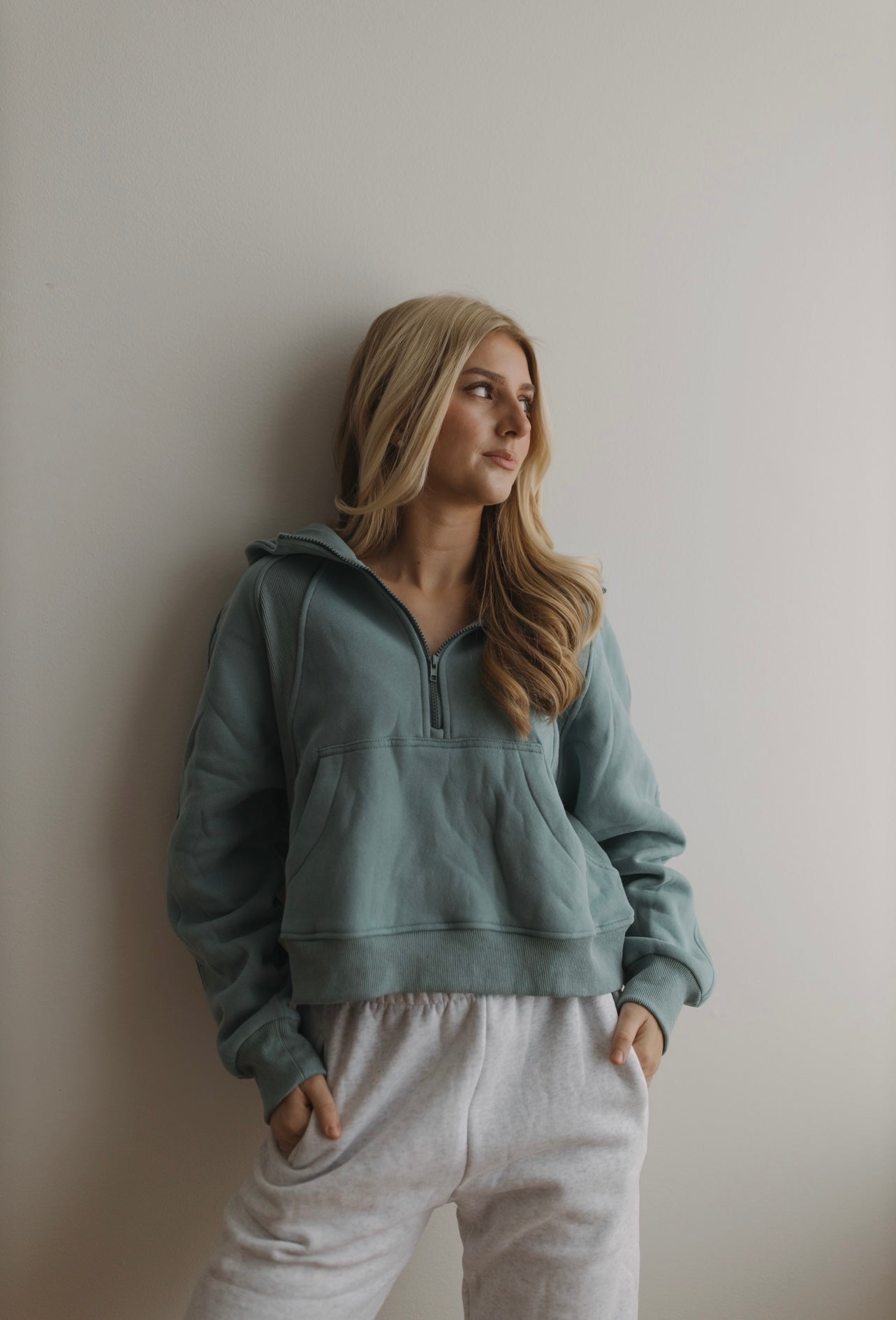 Trendy Half Zip