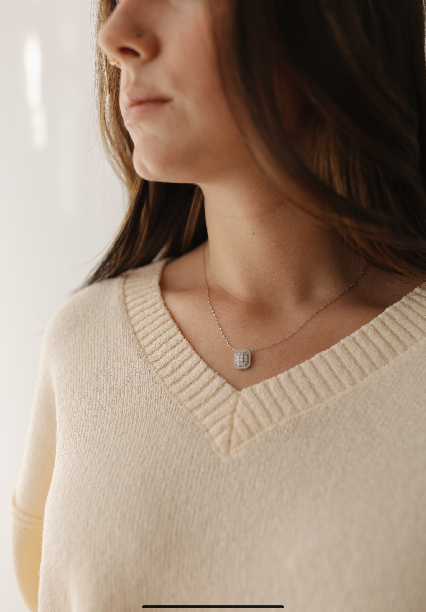 Exposed Seam Sweater