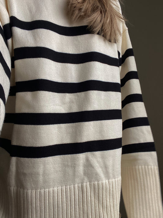 Striped Detail Sweater